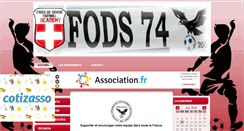 Desktop Screenshot of fodsclub74.com