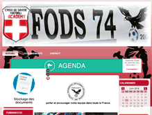 Tablet Screenshot of fodsclub74.com